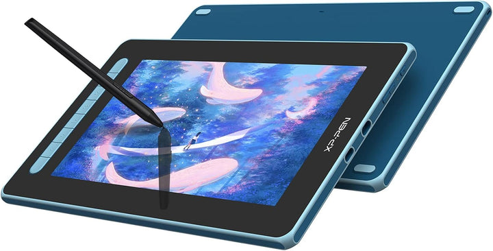 XP-PEN Artist 12 2. Generation Grafiktablett mit Display 11,9 Zoll 127% sRGB Farbraum mit X3 Smart-C