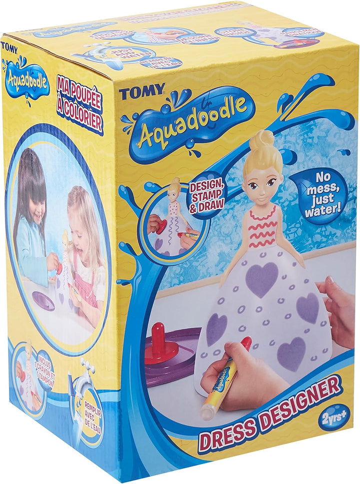 AQUADOODLE E72734 Kleiderdesigner, 3D- und schmutzfreies Malen, Kinderspielzeug, Lernspielstifte für