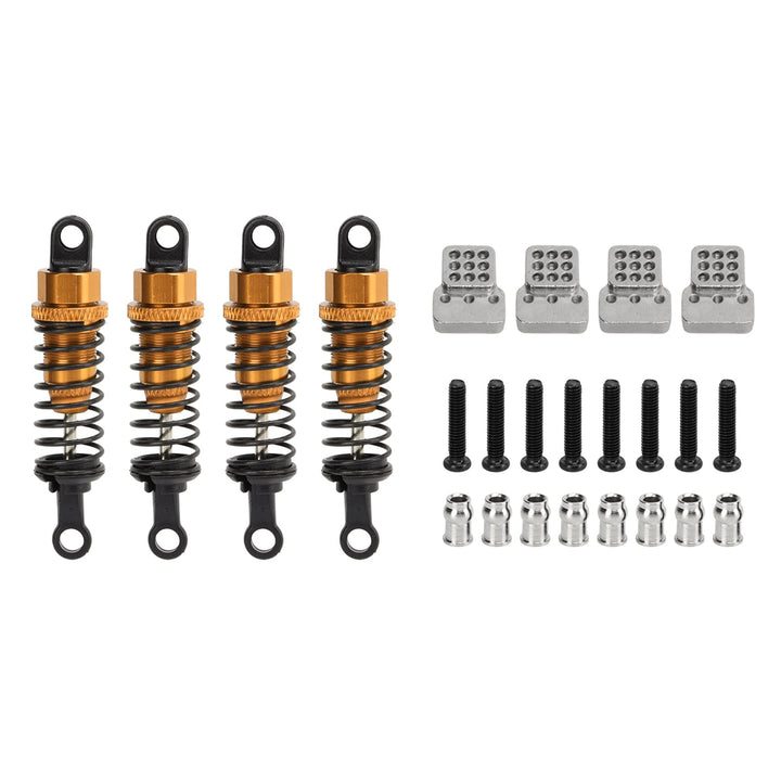 4 Stück 64mm/2.5 Zoll RC Auto Stossdämpfer Aluminium Legierung Material Stossdämpfer Dämpfer mit Sto