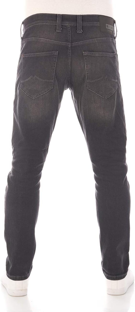 MUSTANG Herren Jeans Hose Oregon Tapered 32W / 36L Denim Black (883), 32W / 36L Denim Black (883)