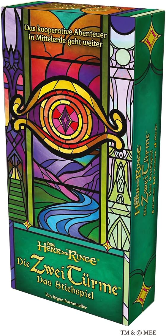 Asmodee, Der Herr der Ringe: Die Zwei Türme – Das Stichspiel, Office Dog, Kooperatives Kartenspiel,