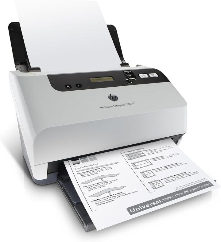 HP Scanjet Enterprise 7000 s2 Dokumenten-Einzugsscanner (600 x 600 dpi, Duplex, USB, 3.000 S. empfoh