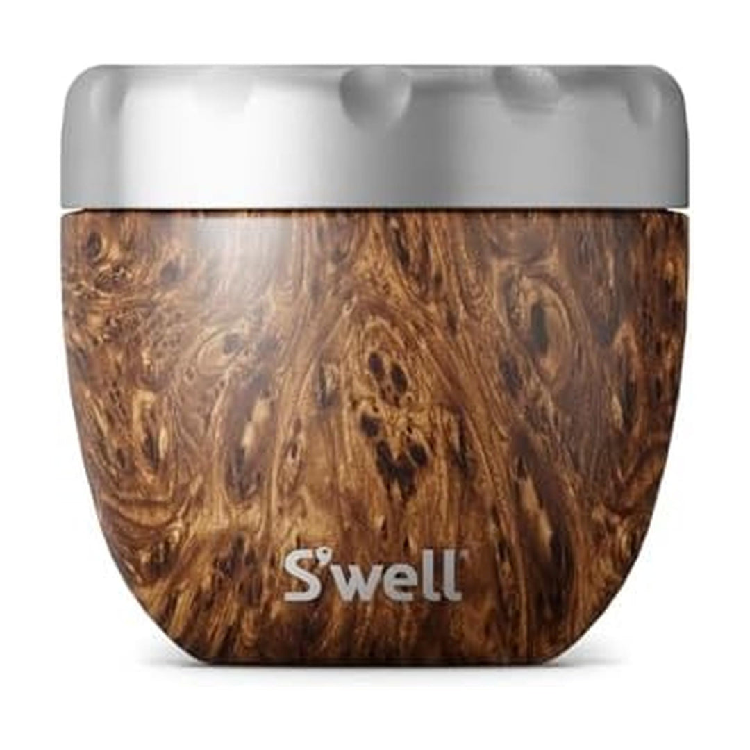S'well Unisex – Erwachsene Lebensmittelbehälte 21.5oz Teakwood, 21.5oz Teakwood