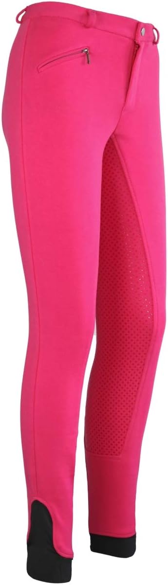 RL24 - Kinder-Reithose Flex Basicline | Vollbesatz-Reitleggings für Mädchen & Jungen | hautfreundlic