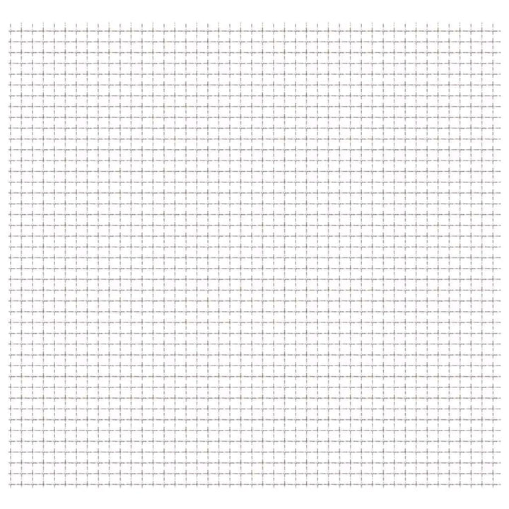vidaXL Wellengitter Edelstahl 100x85 cm 11x11x2 mm Streckmetall Drahtgitter