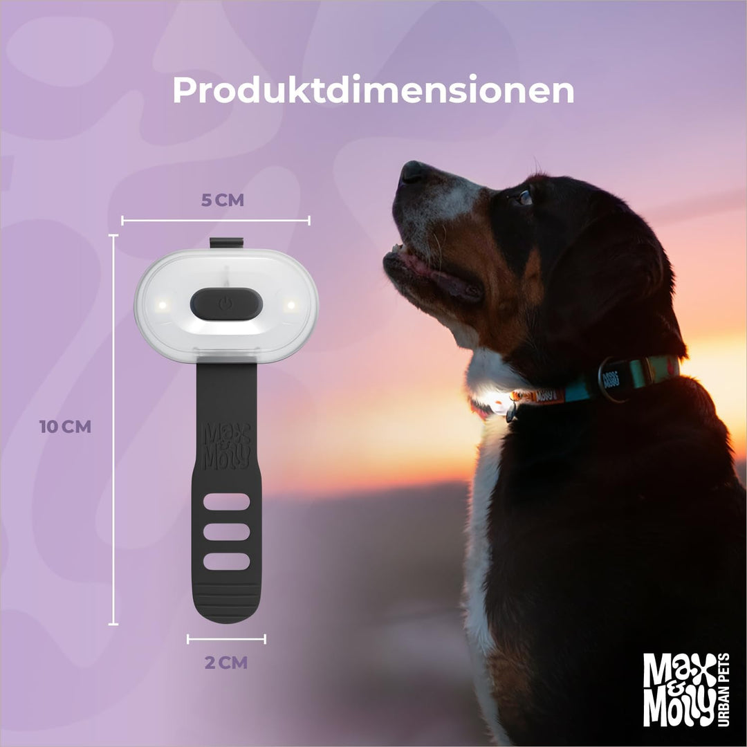 Max & Molly Matrix 2.0 Ultra LED, Hundelicht für Geschirr, Leine & Halsband, Jade, Wasserfest, USB W