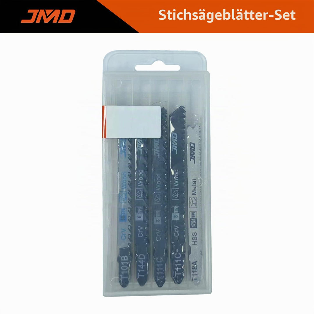 JMD 30 Stk. T118A T101B T144D T111C Stichsägeblatt Holz Metall Sägeblätter Stichsäge für Holz Metall