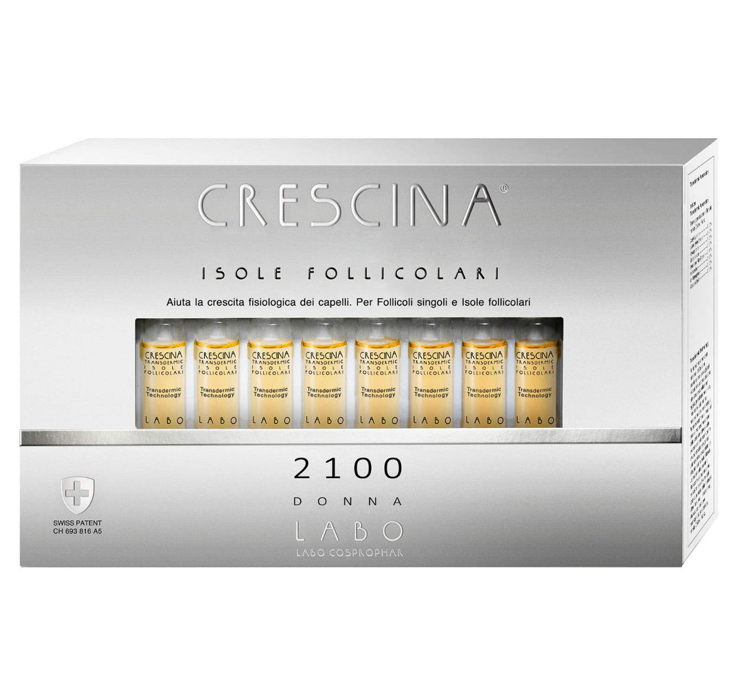 Labo Crescina, Haarwachstums-Behandlung, für Damen, 2100, 20 Ampullen