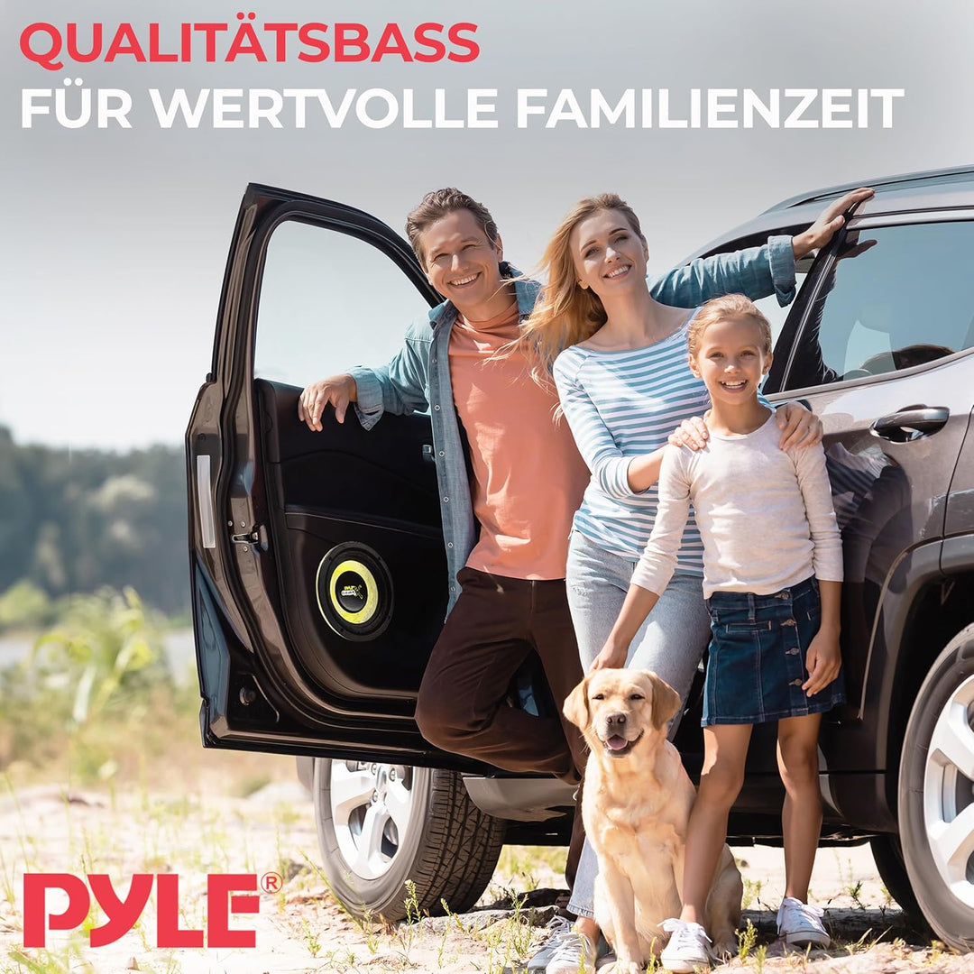 Pyle Auto Subwoofer 5" – 200W 4 Ohm Lautsprecher mit 30oz Magnet Hochtemperatur-Schwingspule, 2,32"