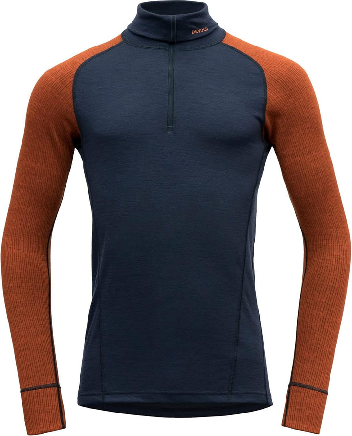 Devold Herren Tshirt XXL Flame/Ink, XXL Flame/Ink