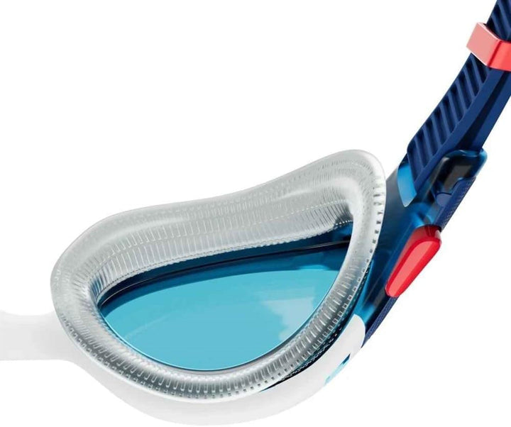 Speedo Biofuse 2.0 Mirror Unisex-Schwimmbrille für Erwachsene Einheitsgrösse Blau