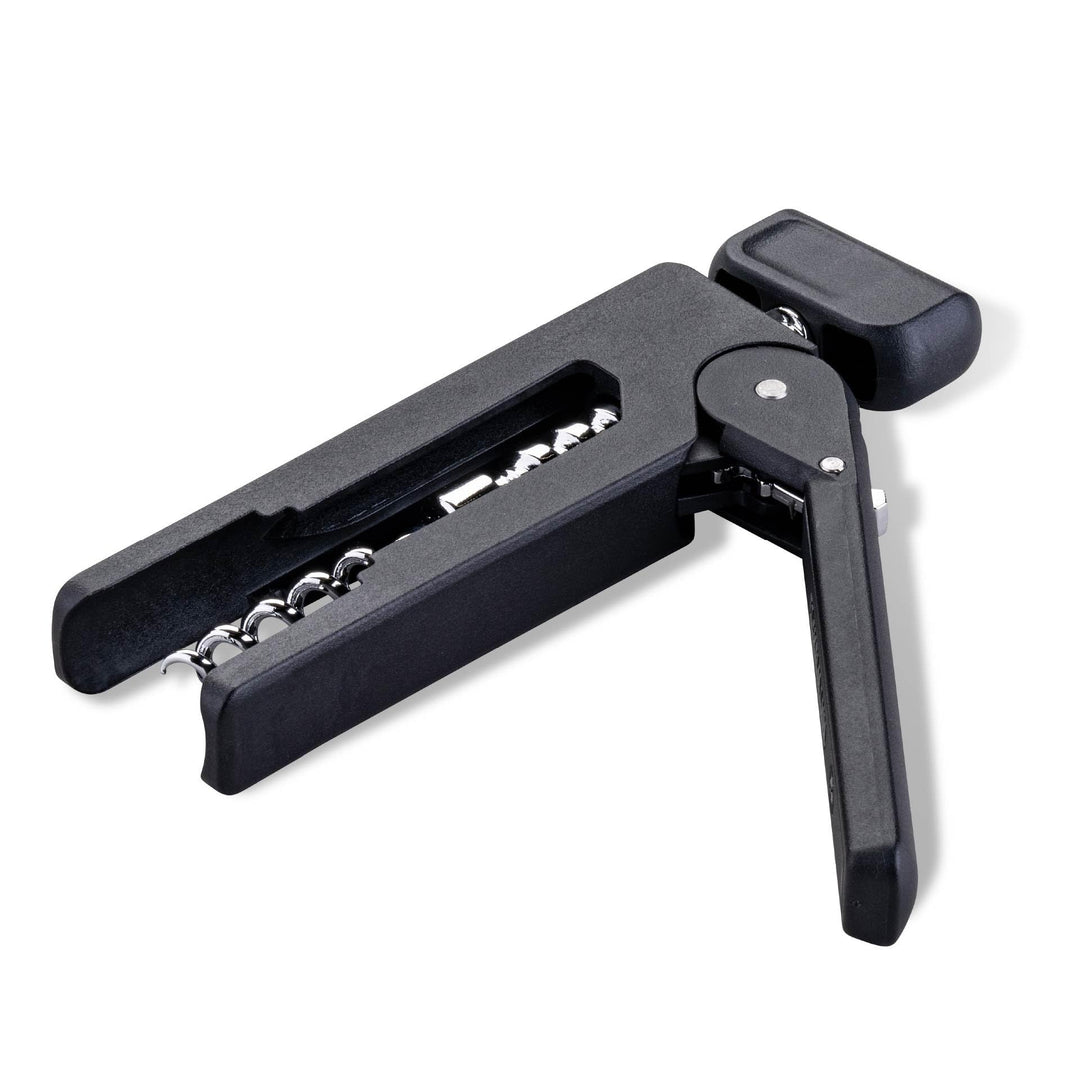 Fackelmann Korkenzieher, 193mm, Ergonomischer Griff, Innovativer Mechanismus, Geeignet für Natur- un