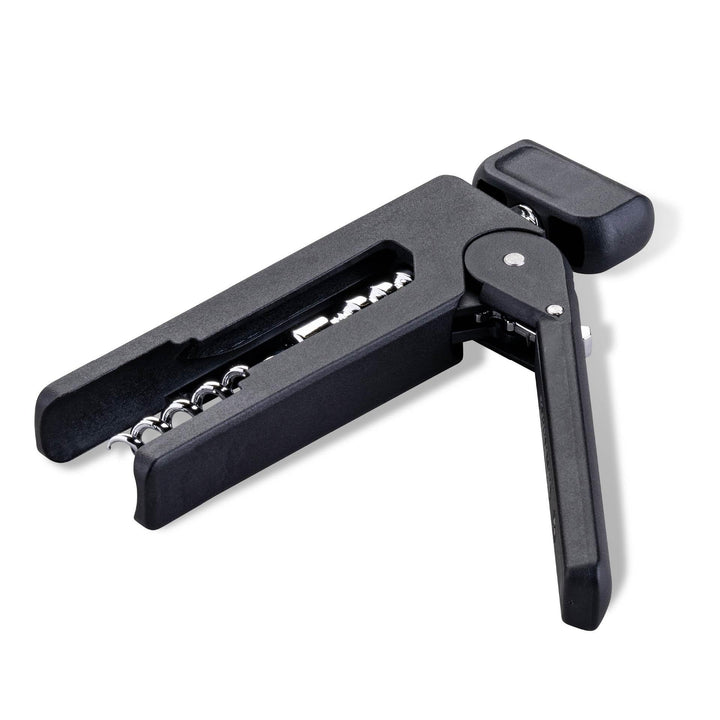 Fackelmann Korkenzieher, 193mm, Ergonomischer Griff, Innovativer Mechanismus, Geeignet für Natur- un