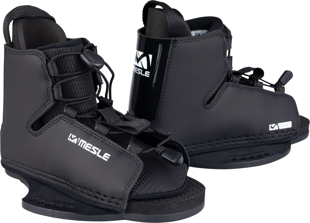 Mesle Wakeboard-Bindung Duro, Open Toe Boots, Grösse 30-45 EU, Schuhe, schwarz Junior, Junior