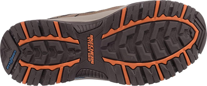 Skechers Herren Arch Fit Dawson Vortego Walking-Schuh 41.5 EU Desert Leather Mesh, 41.5 EU Desert Le