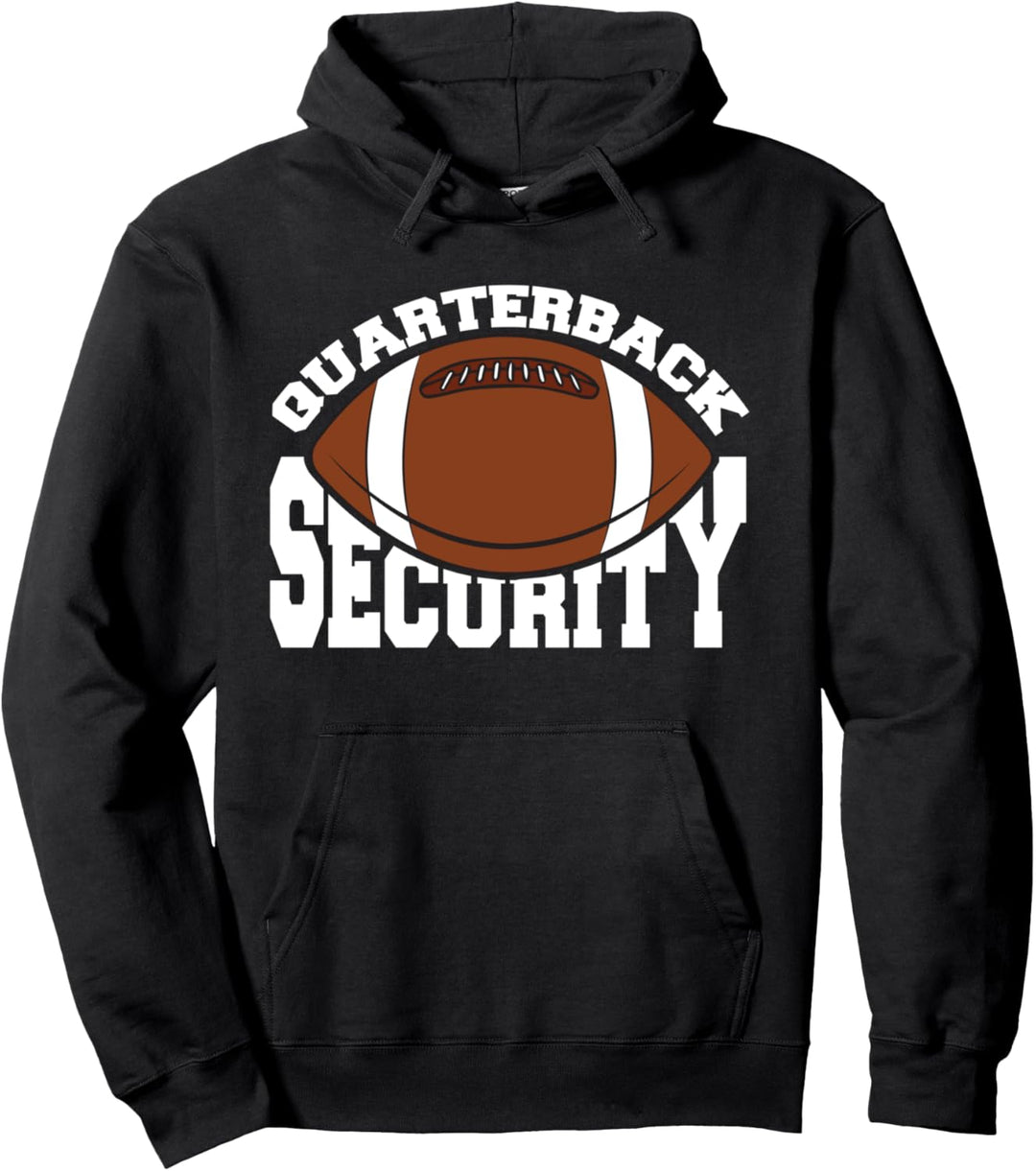 Football-Quarterbacks Security Touchdown Pullover Hoodie