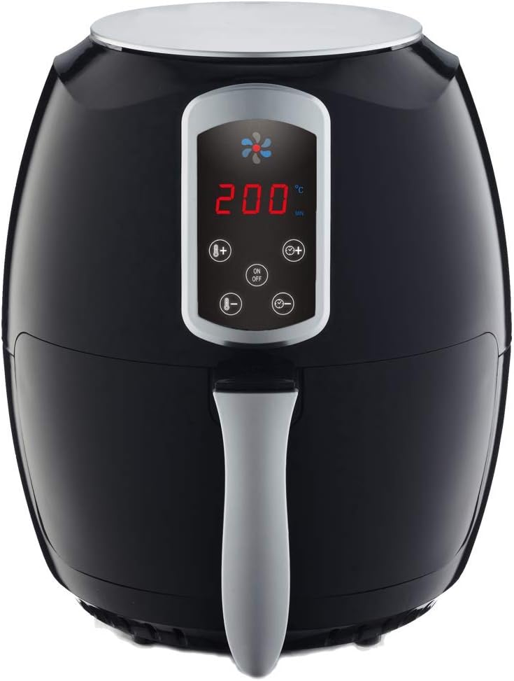 Epiq Heissluftfritteuse, Airfryer, Smart Fryer, Frittieren ohne Öl, 3,6 Liter Volumen, 1400 Watt, sc