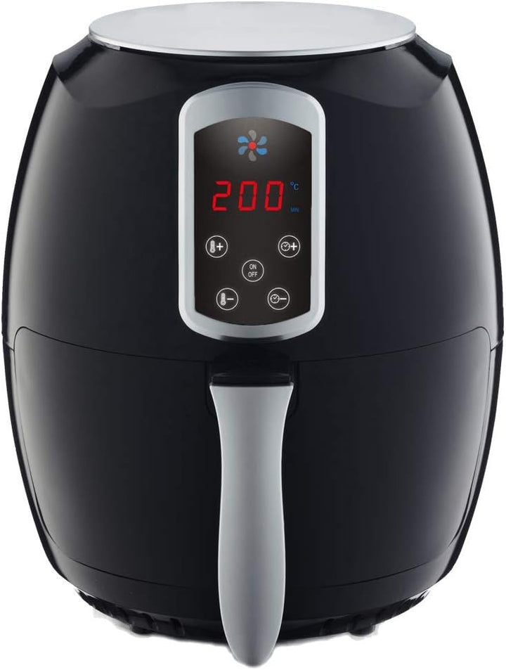 Epiq Heissluftfritteuse, Airfryer, Smart Fryer, Frittieren ohne Öl, 3,6 Liter Volumen, 1400 Watt, sc