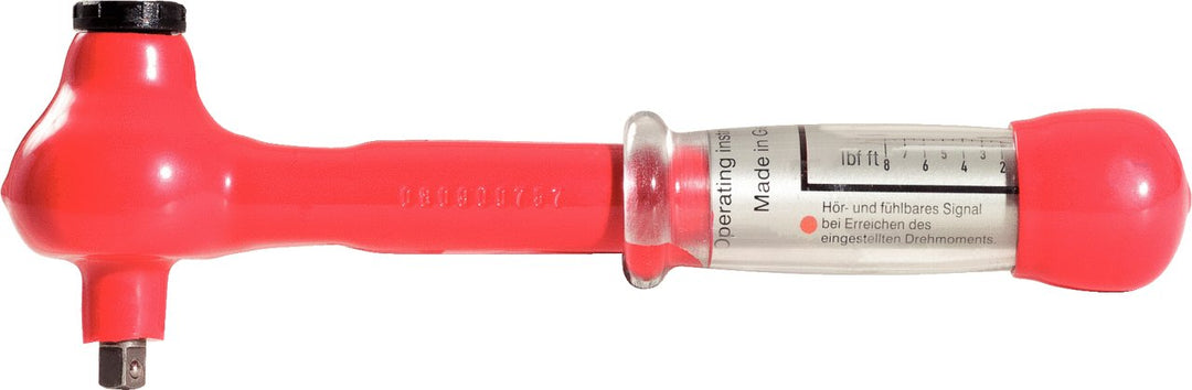 KS Tools 117.1401 1/4" Isolierte Umschaltknarre, 32 Zahn