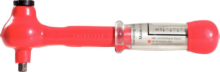 KS Tools 117.1401 1/4" Isolierte Umschaltknarre, 32 Zahn