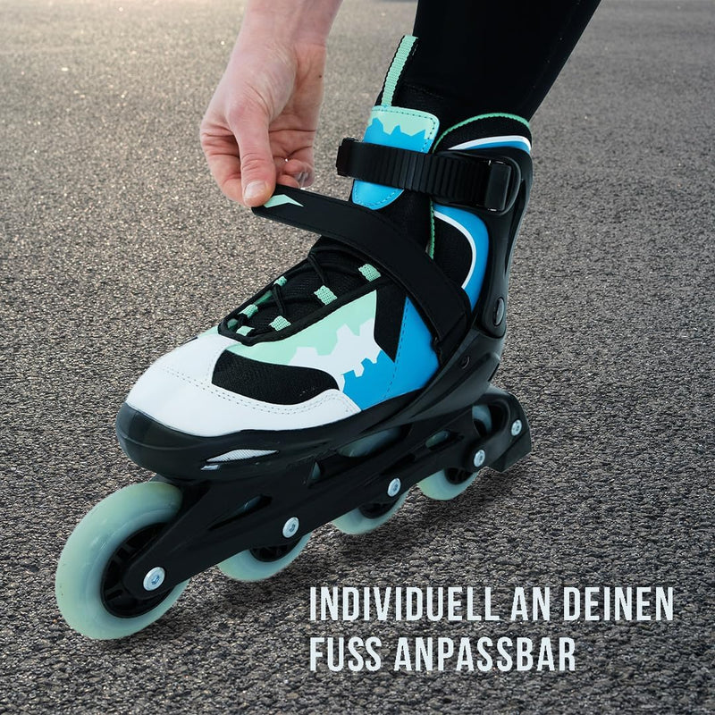 FASports Karuso Inlineskates Erwachsene 37-41, Inliner Kinder 29-34, Inliner Kinder 35-40 Mädchen/Ju