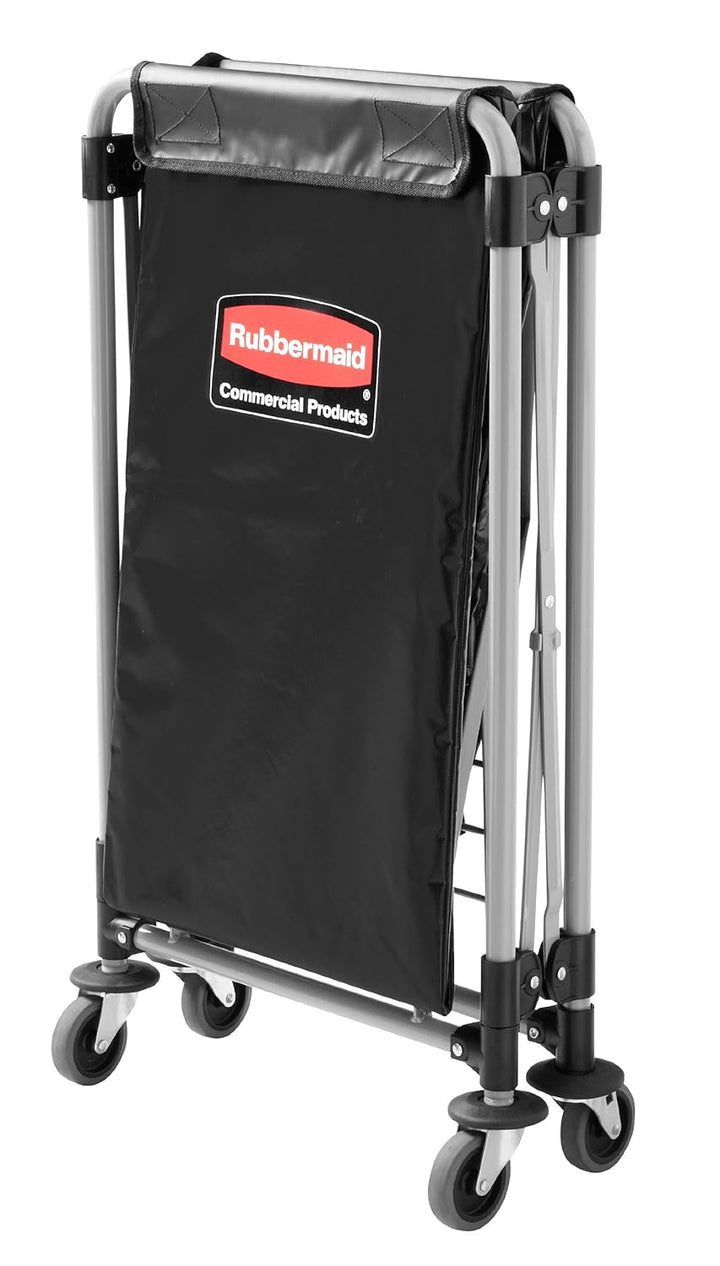 Rubbermaid Commercial Products Wäschewagen-Rahmen X-Cart , zusammenklappbar, 150 l, Grau 150 L, 150