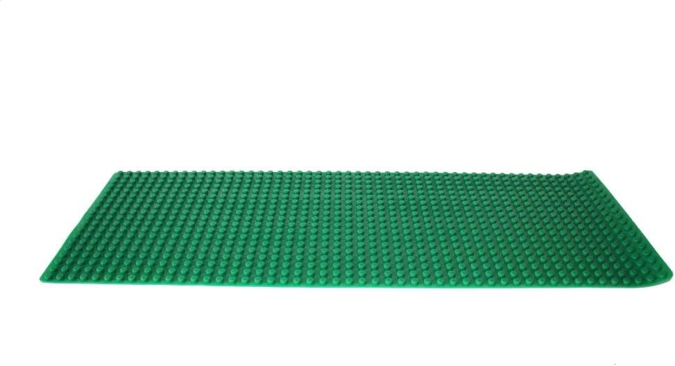 Beslo Hochwertige Baustein Matte aus Silikon I Doppelseitige Bauplatte Gross I Rollbare, Wasserfeste