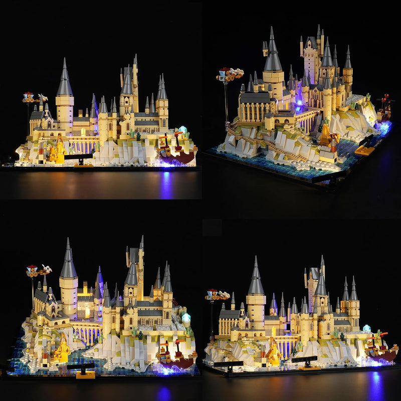 cooldac Led Licht Kit für Lego 76419 Harry Potter Schloss Hogwarts Set(Nur Beleuchtung, Kein Lego),