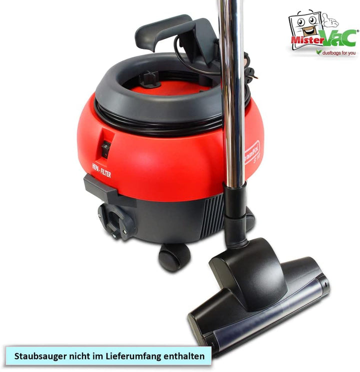 MisterVac Staubsaugerdüse Bodendüse Turbodüse Ersatzdüse kompatibel mit Cleanfix S10, S10 Plus, S 10