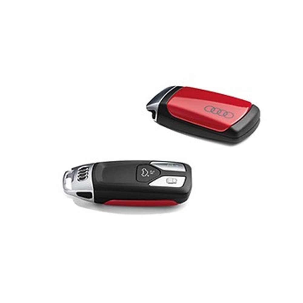 Audi 8W0071208Y3U Schlüsselblende Cover, mit Ringe Logo, nur für Schlüssel 4M0959754 8W0959754 8S095