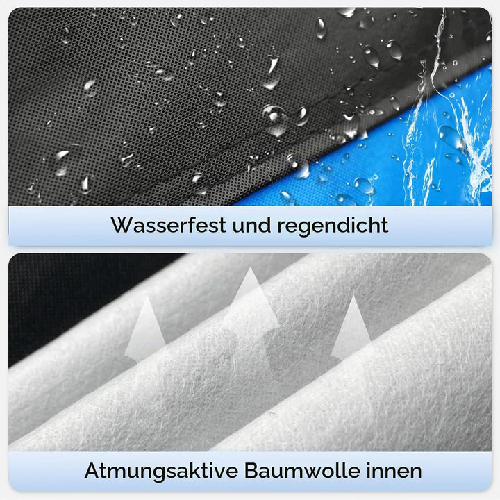 SUV Autoabdeckung Wasserdicht Atmungsaktiv,Auto-Abdeckplane für Vollgarage,Regen,Sonne,Staub und UV-