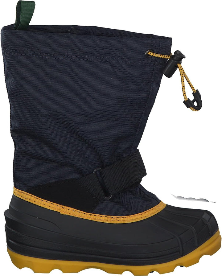 Kamik Unisex Kinder Waterbug8g Winterstiefel Blau Navy Citrus Nav 36 EU, Blau Navy Citrus Nav 36 EU