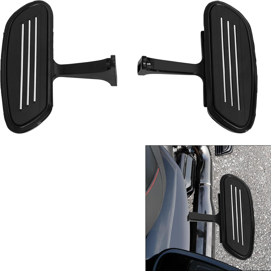 TCMT Fussrasten Streamline Trittbrett Passend für 1993-2020 Road King Street Glide Touring Modelle 1