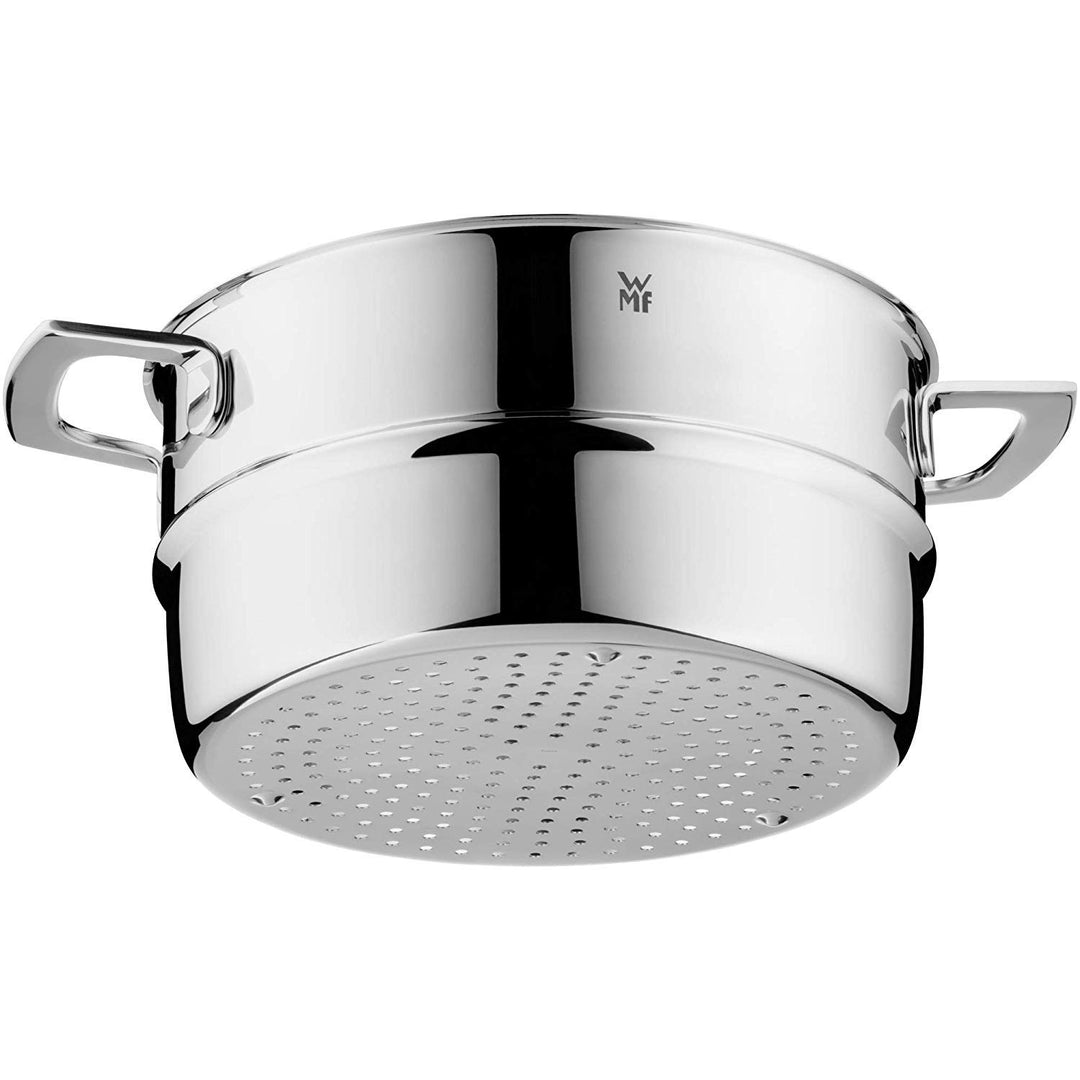 WMF VarioCuisine Gemüse-/ Kartoffeldämpfer 16 cm, Dampfgarer Einsatz für Topf, Cromargan Edelstahl,