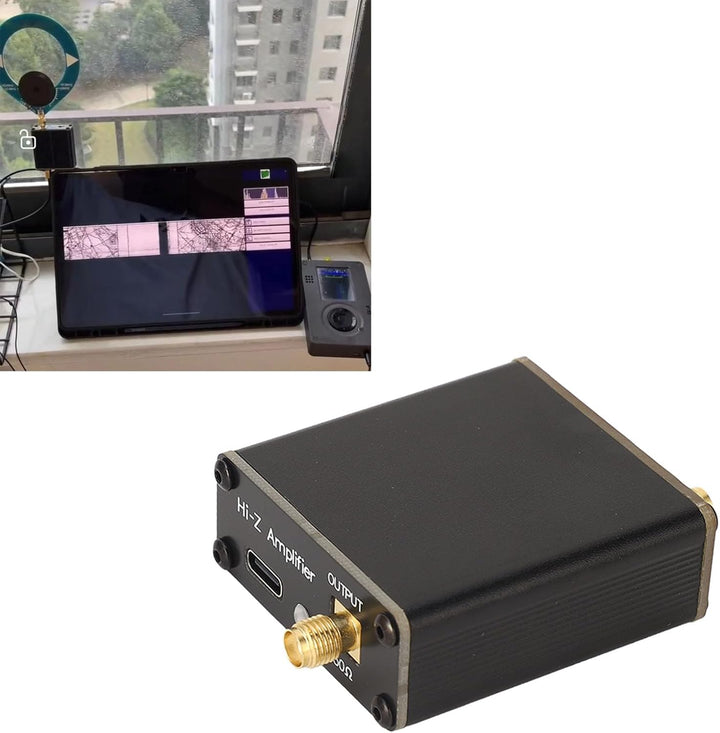 Impedanzverstärker für Audio, Impedanzwandler Hoch-Niedrig-Impedanz-Umwandlungsgerät 1 MΩ Bis 50 Ω E