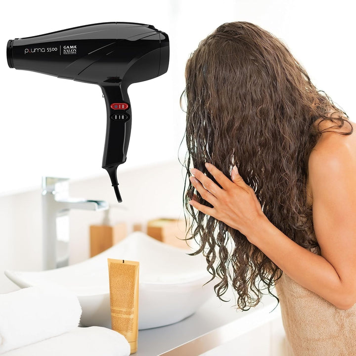 GA.MA Italy Professional, Pluma 5500 Oxy-Active, Professioneller Haartrockner mit 2400 W italienisch