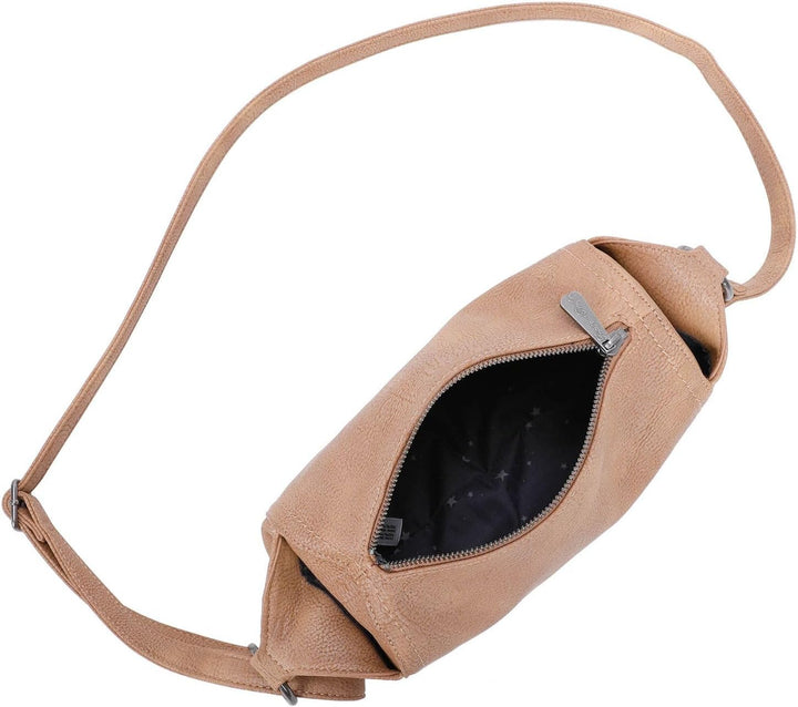 Fritzi aus Preussen Damen Drum02 Cross Radix 55 Cognac Umhängetasche, One Size