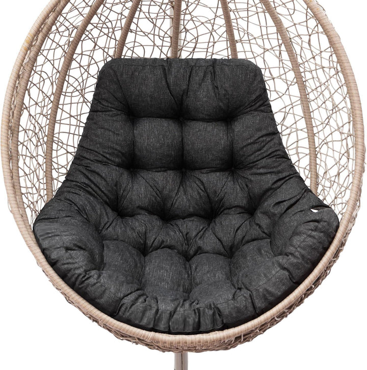 PillowPrim Hängesessel Kissen, Auflage für Polyrattan/Rattan Hängeschaukel, Polster, Hängekorb, Scha