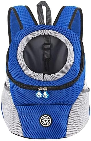 Hundetrage-Rucksack Welpentasche Kleine Haustier-Fronttasche mit Atmungsaktivem, Head-Out-Design, Wa