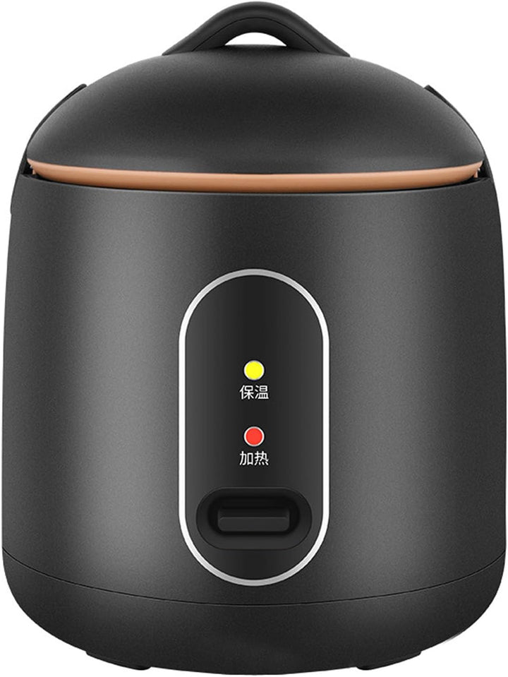 Home Reiskocher Schwarz SM Dormi Automatischer Reiskocher 1.2L Thermalreiskocher mit Dampftopf -Reis