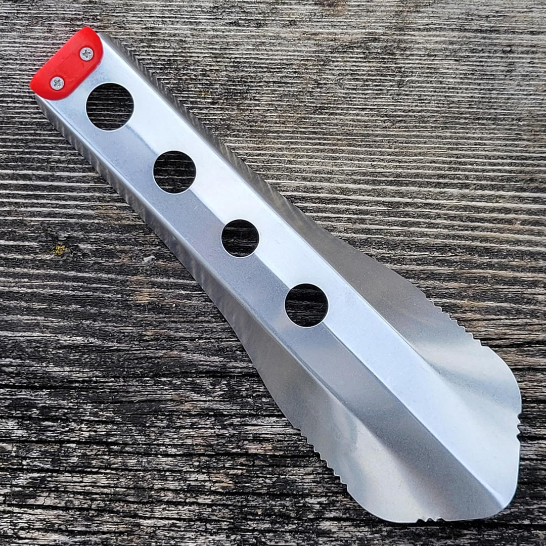 BoglerCo Ultraleichte Rucksackkelle, 13,5 g (Rot), Rot