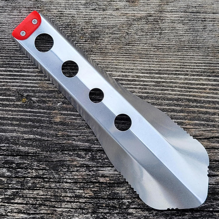 BoglerCo Ultraleichte Rucksackkelle, 13,5 g (Rot), Rot