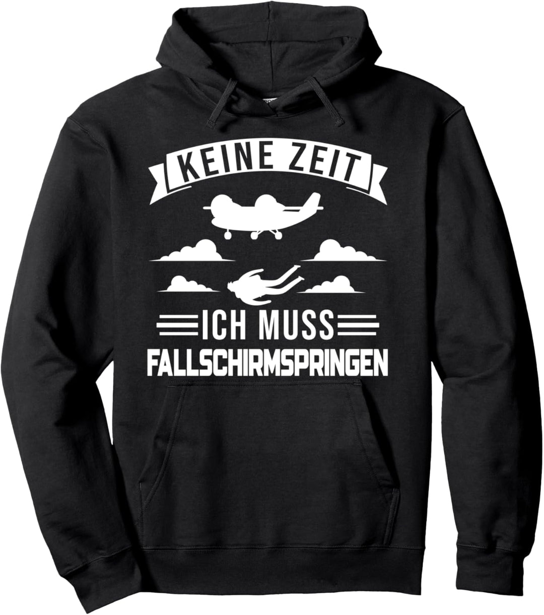 Fallschirm Fallschirmspringer Paragleiter Pullover Hoodie