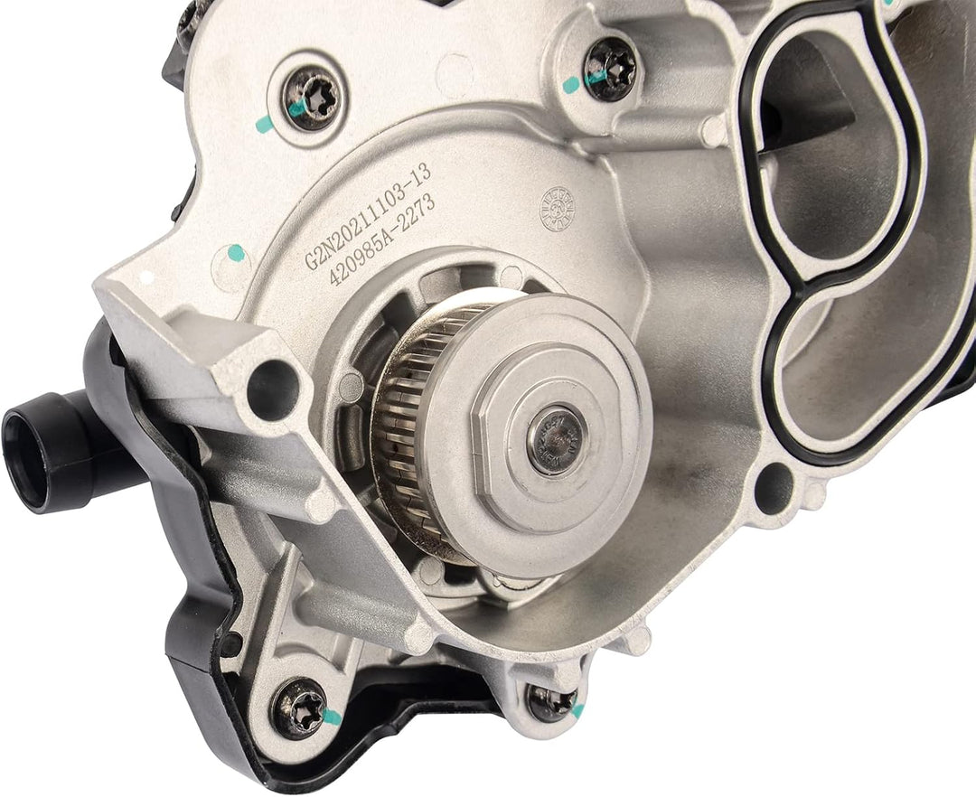 Flynsu 4 Röhren Kühlmittelpumpenthermostat mit Wasserpumpe 04E121600AL 04E121600H 04E121600K 04E1216