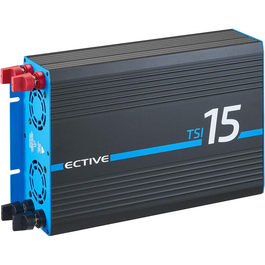ECTIVE Reiner Sinsus Wechselrichter TSI 15-1500W, USB, 24V auf 230V, Überlastschutz, Überhitzungssch