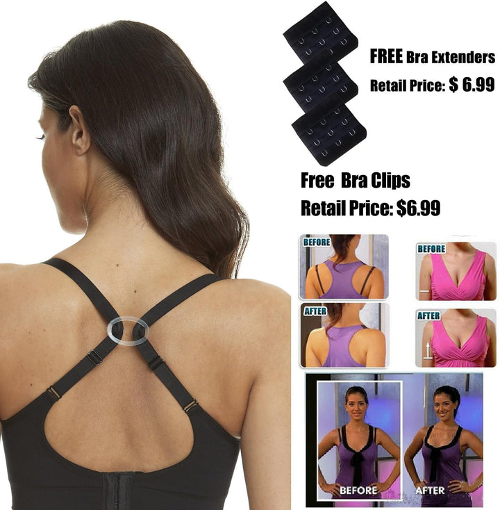 HOFISH Damen 3pack voller Fehlschlag Seamless stillen Schwangerschaft Bras Bralette mit extra-Bra Ex
