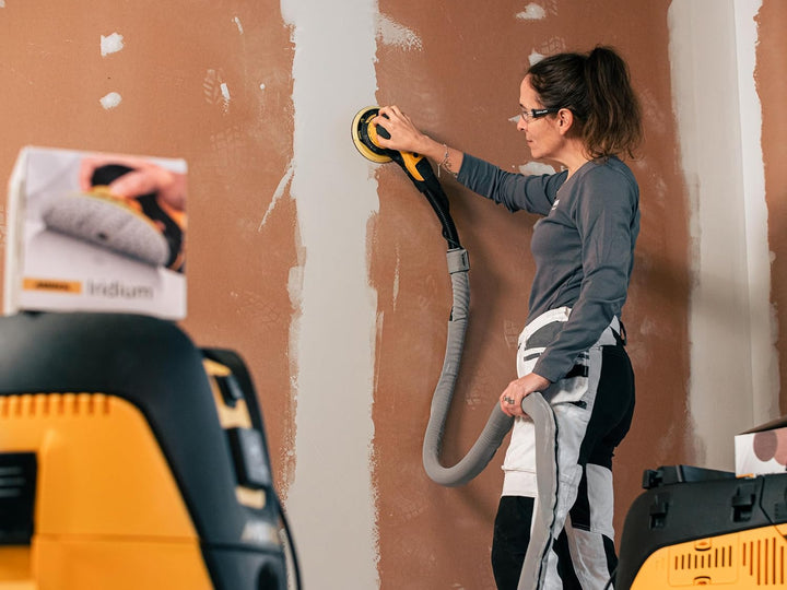 Mirka Iridium Premium-Schleifpapier Ø 125mm Klett 89-Loch, Korn 40, 50 Stk/Zum Schleifen von Lack, S