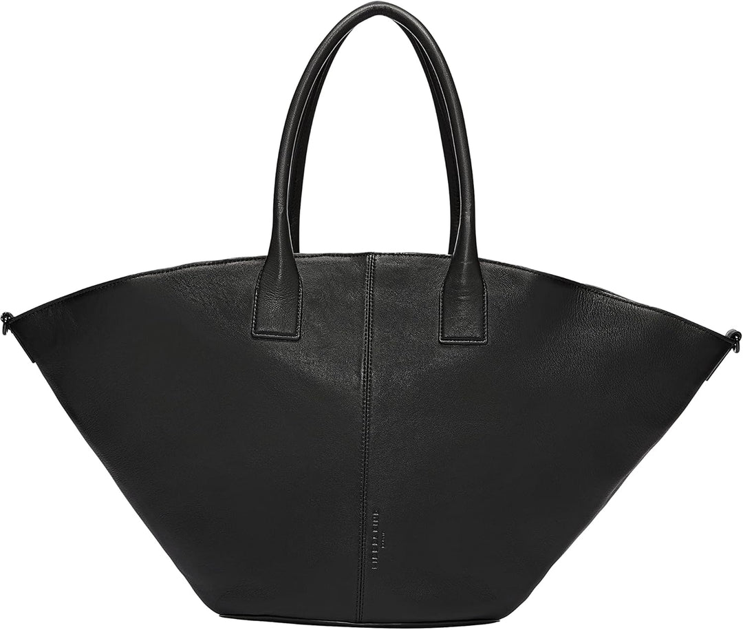 Liebeskind Damen Shopper M Schwarz, Schwarz