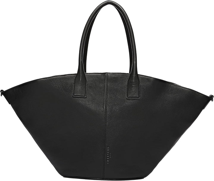 Liebeskind Damen Shopper M Schwarz, Schwarz