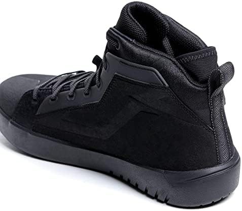 Dainese Urbactive Gore-Tex Shoes, Motorradschuhe Gore-Tex Wasserdicht, Herren, Schwarz/Schwarz, 43 4